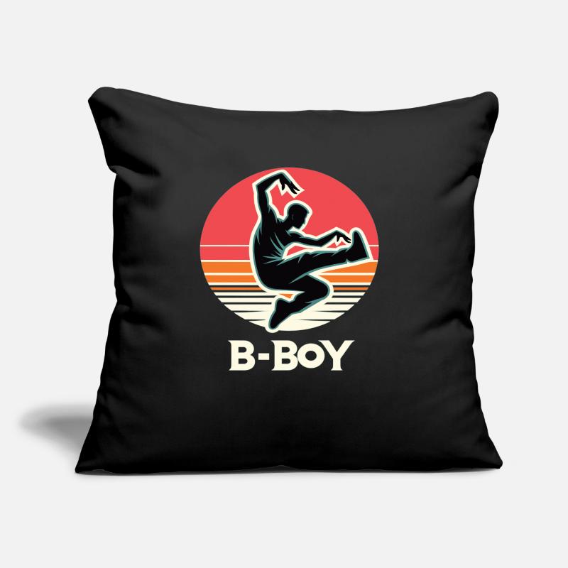 Breakdance Breakdancer Breakdance Enfants Coussin et housse de 45 x 45 cm