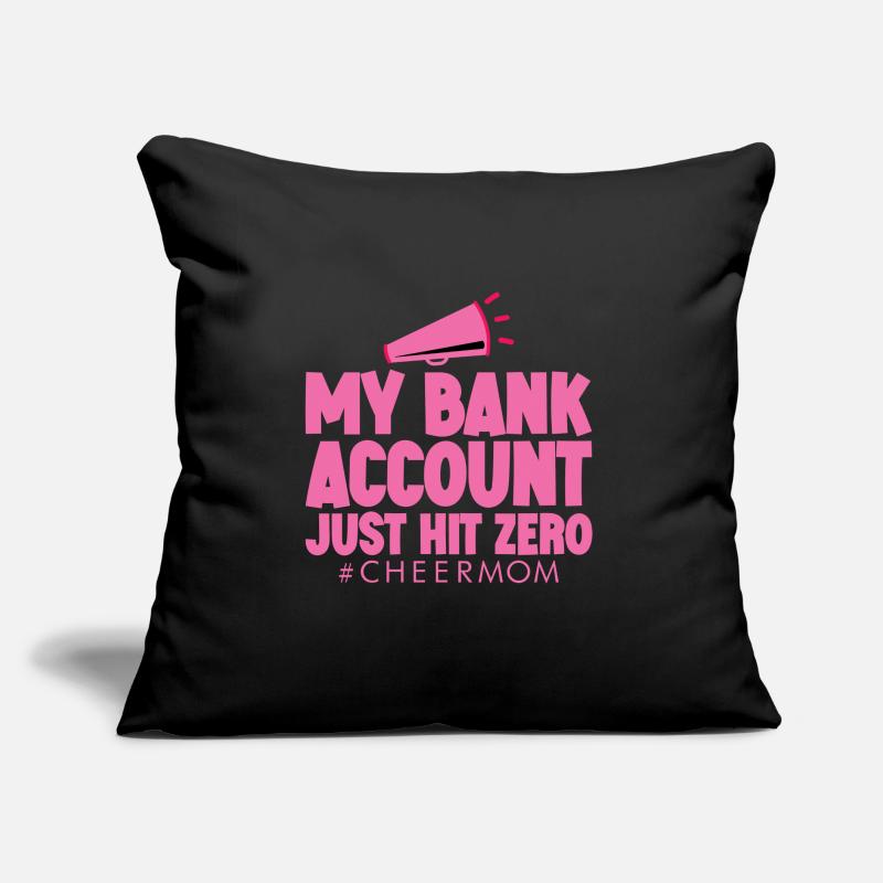 Mon compte bancaire vient d’atteindre zéro 4 Coussin et housse de 45 x 45 cm