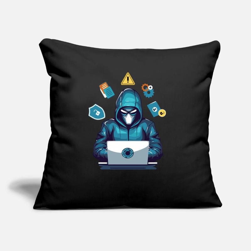 Funny Hacker Style Hacking Lover Computer Sofa pillow with filling 45cm x 45cm