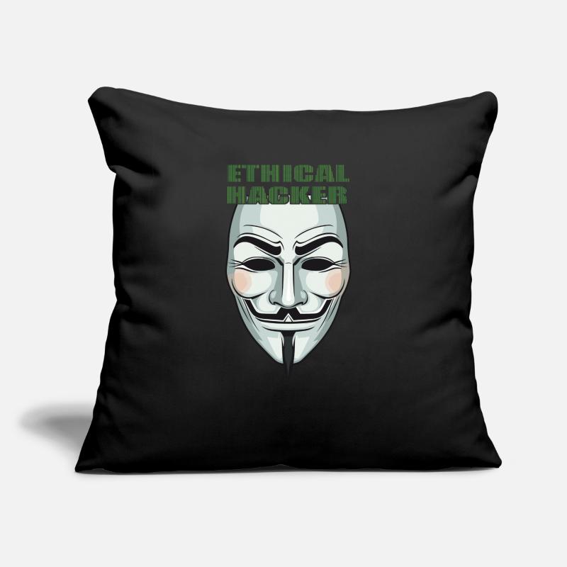 Cybersecurity Art Hacking Liebhaber Computer Nerd Sofakissen mit Füllung 45 x 45 cm