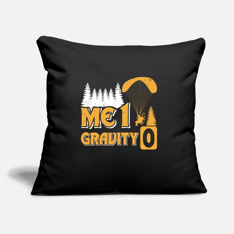 Paramotorist Adventure Powered Paraglider Sofa pillow with filling 45cm x 45cm