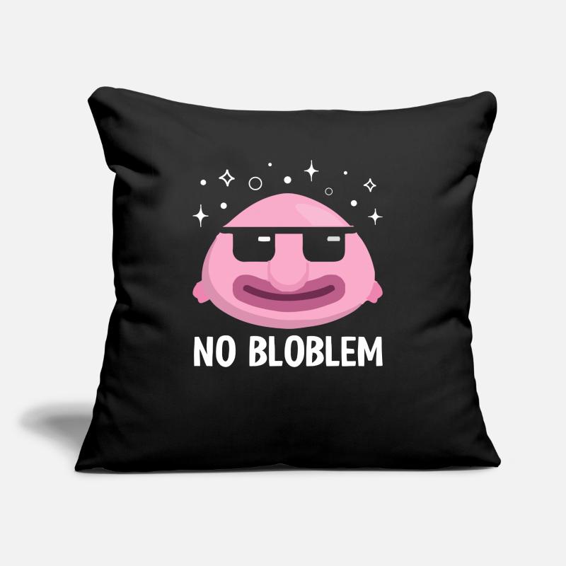 Funny Blobfish Sea Creature Sofa pillow with filling 45cm x 45cm