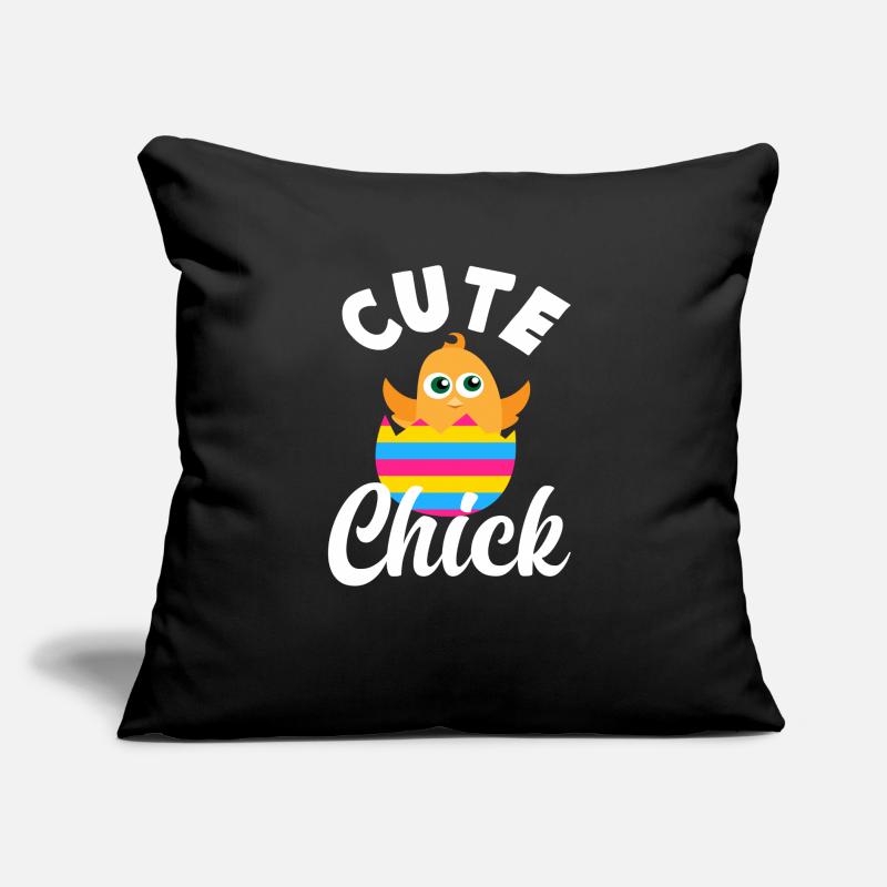 Easter Pun Excavator Easter Bunny Sofa pillow with filling 45cm x 45cm