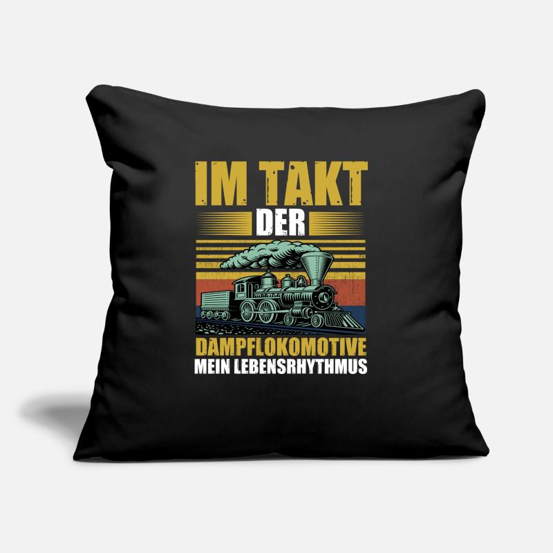 Model Railroad Model Train Train Railroad Railroad Railroad Railroad Model Train Model Train Model T Sofa pillow with filling 45cm x 45cm