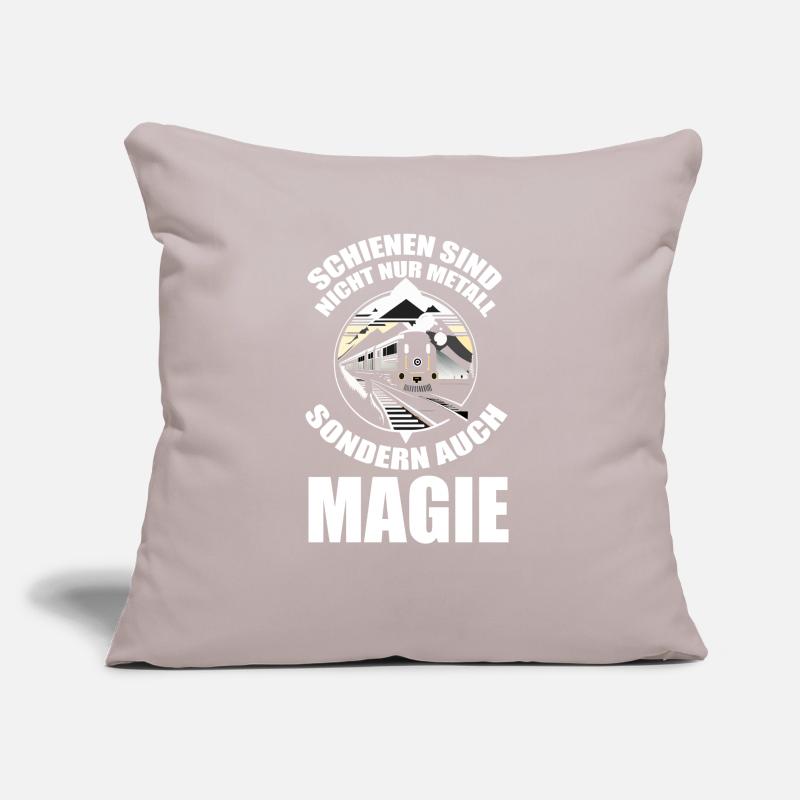Chemin de fer miniature Train miniature Train Chemin de fer Chemin de fer Chemin de fer Train miniature Train modèle T Coussin et housse de 45 x 45 cm