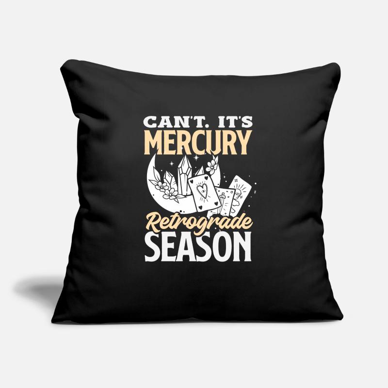 Retrograde planets Mercury retrograde Sofa pillow with filling 45cm x 45cm