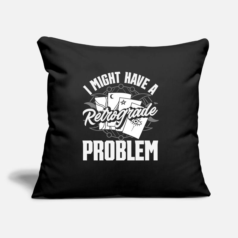 Retrograde planets Mercury retrograde Sofa pillow with filling 45cm x 45cm
