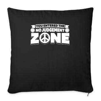 Maman Maman - Coussin et housse de 45 x 45 cm - noir - Devant