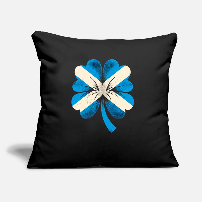 Shamrock Ecosse drapeau Saint Patrick St Patricks Coussin et housse de 45 x 45 cm