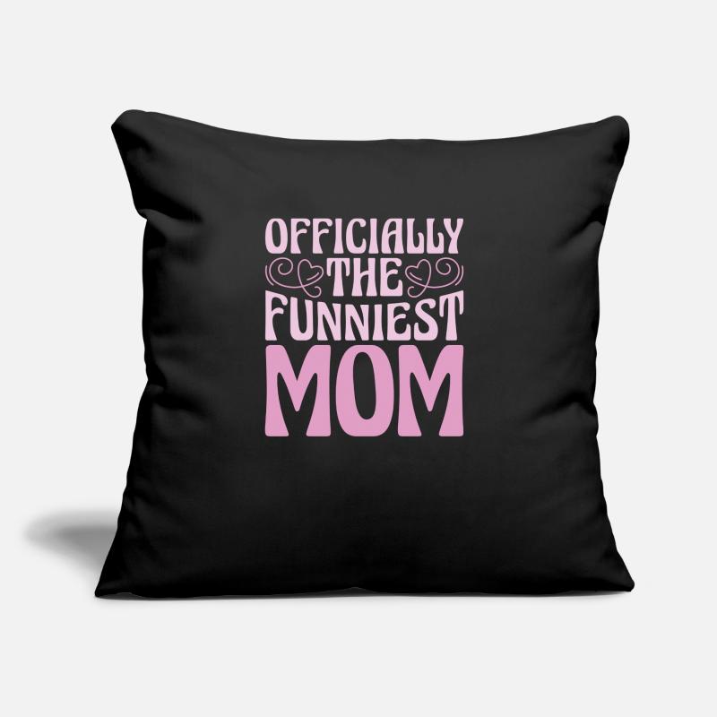 Mama Mutter Maman La plus drôle Coussin et housse de 45 x 45 cm