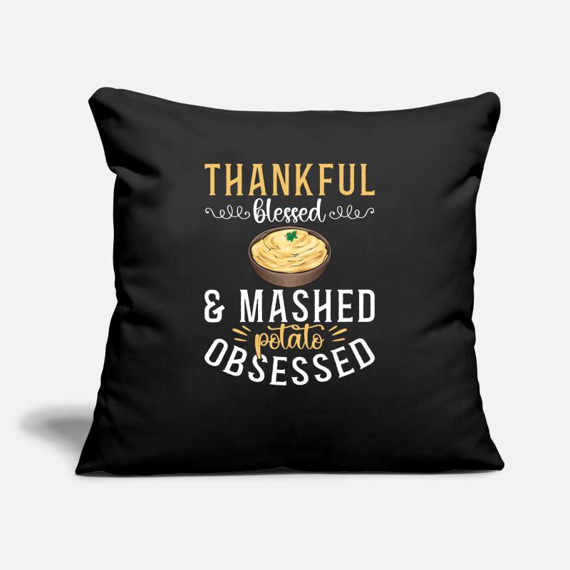 Mashed potatoes Mashed potatoes Sofa pillow with filling 45cm x 45cm