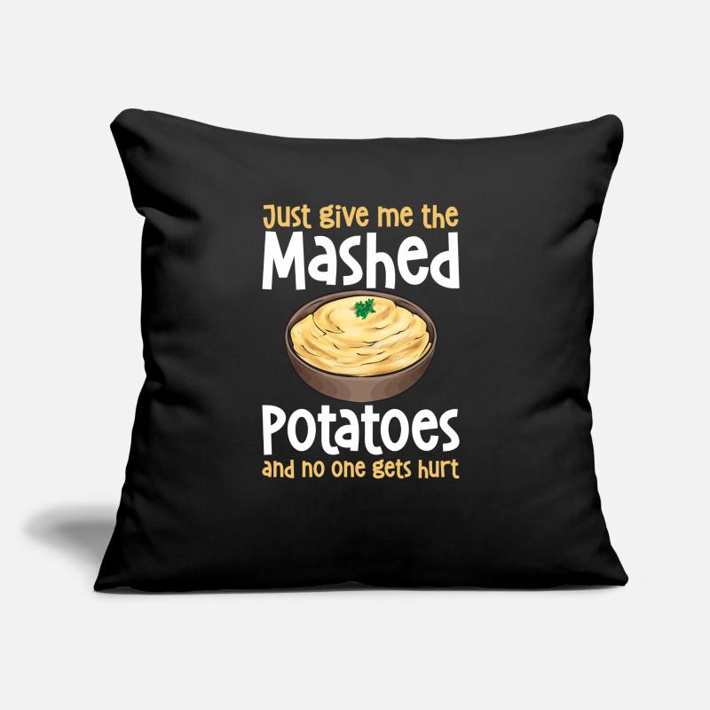 Mashed potatoes Mashed potatoes Sofa pillow with filling 45cm x 45cm