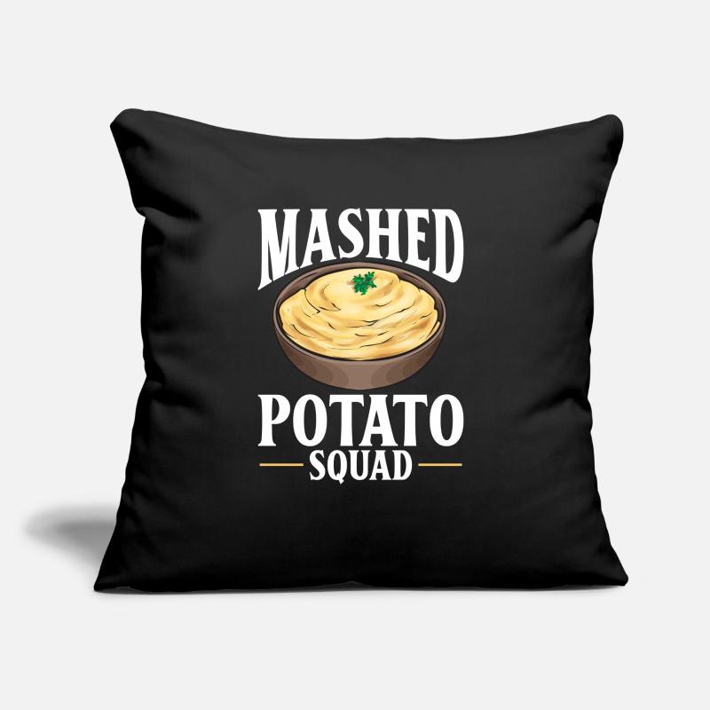 Mashed potatoes Mashed potatoes Sofa pillow with filling 45cm x 45cm