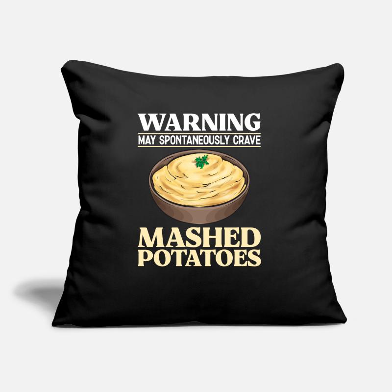 Mashed potatoes Mashed potatoes Sofa pillow with filling 45cm x 45cm