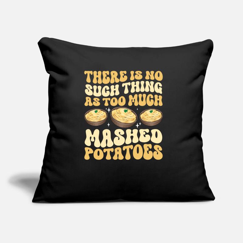 Mashed potatoes Mashed potatoes Sofa pillow with filling 45cm x 45cm