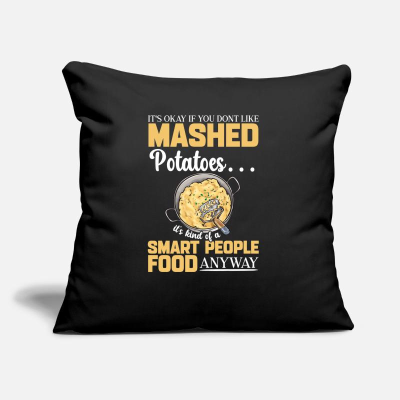 Mashed potatoes Mashed potatoes Sofa pillow with filling 45cm x 45cm