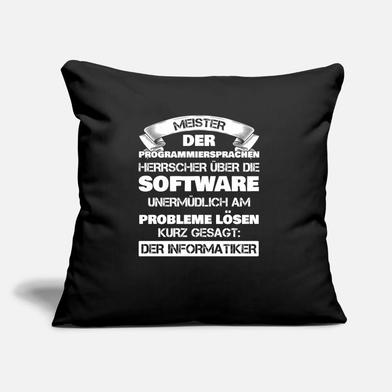 Informatiker Beruf Fachinformatiker Geschenk Sofakissen mit Füllung 45 x 45 cm