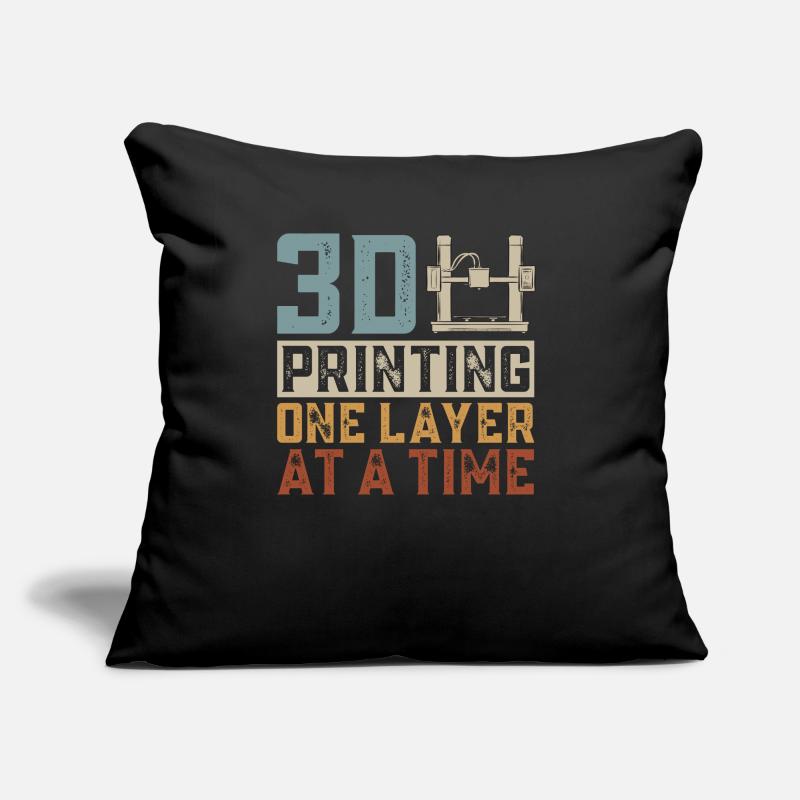 Imprimante 3D Impression 3D Coussin et housse de 45 x 45 cm