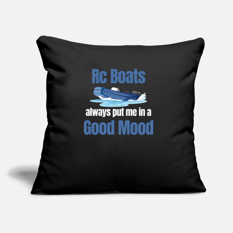 Rc-boote Machen Mir Immer Gute Laune Captain Sofakissen mit Füllung 45 x 45 cm
