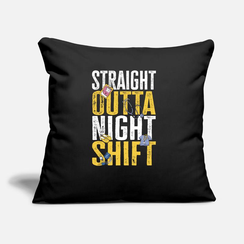 Night Shift Nurse Sofa pillow with filling 45cm x 45cm