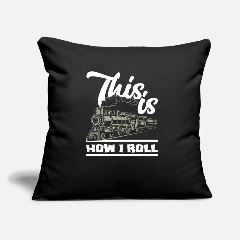 Train Driver Train Trains Profession Sofa pillow with filling 45cm x 45cm