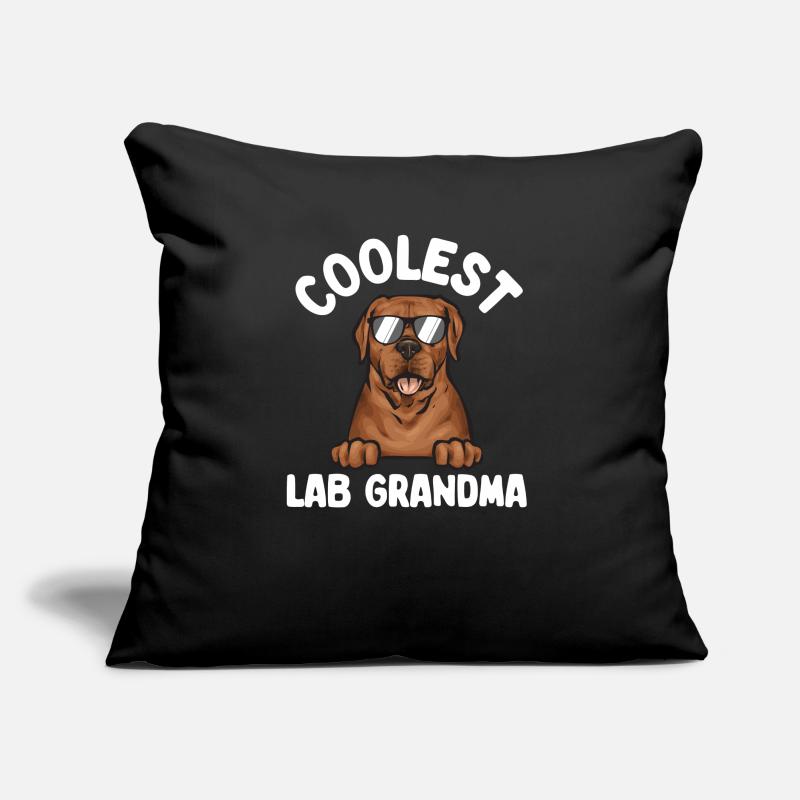 Fuchsroter Labrador Retriever Fox Red Labrador Sofakissen mit Füllung 45 x 45 cm