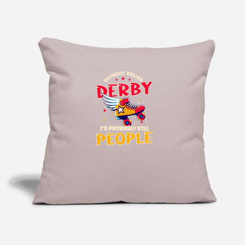 Roller Derby ohne Roller Derby Menschen Sofakissen mit Füllung 45 x 45 cm