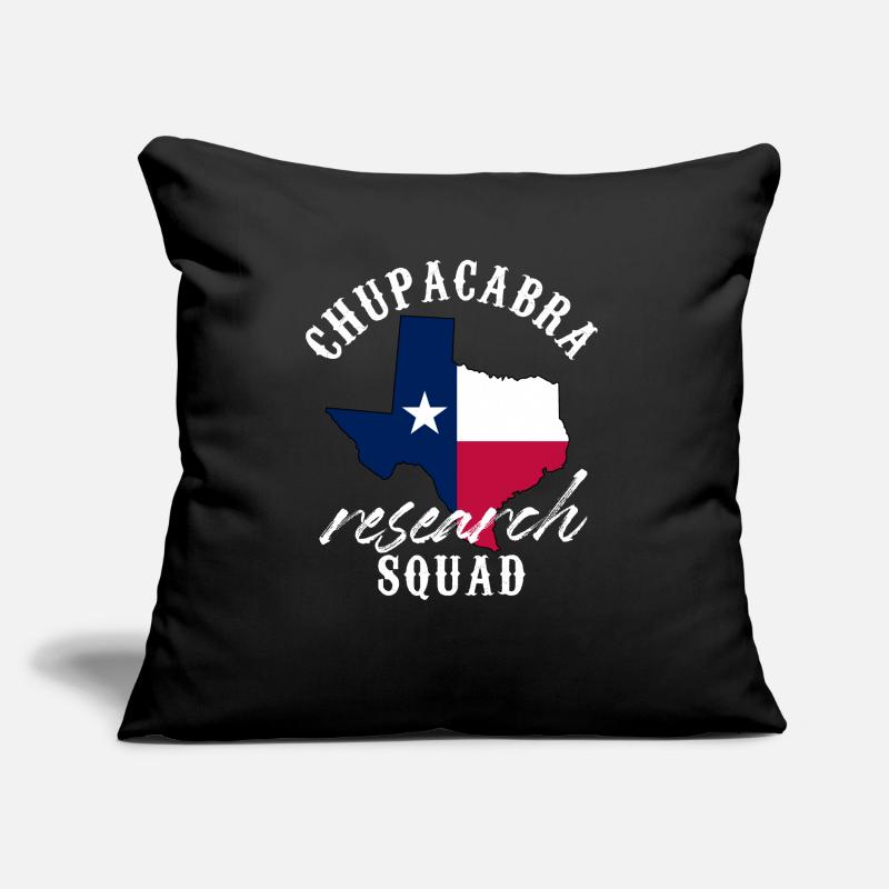 Chupacabra Research Squad Cache-cache Cryptide Coussin et housse de 45 x 45 cm