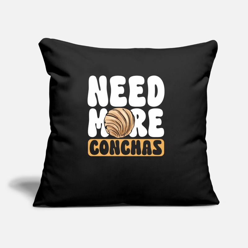 Concha Hispanic Mexican Pan Dulce Sofa pillow with filling 45cm x 45cm