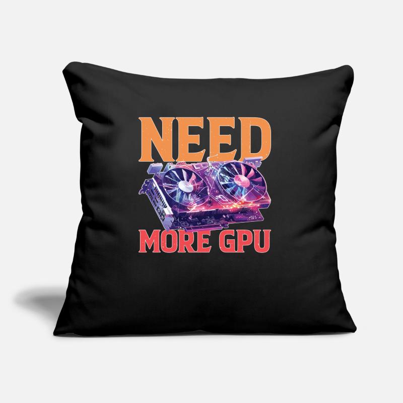 Besoin de plus de GPU 9 Coussin et housse de 45 x 45 cm