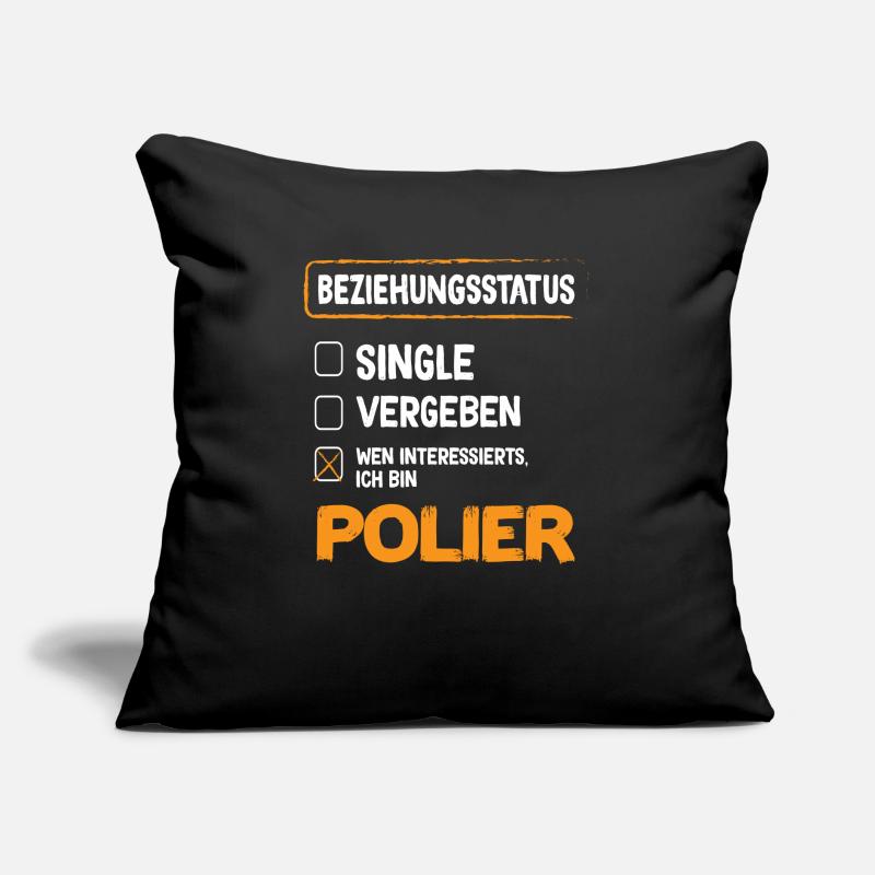 Foreman Relationship Status Foreman Civil Engineering Foreman Sofa pillow with filling 45cm x 45cm