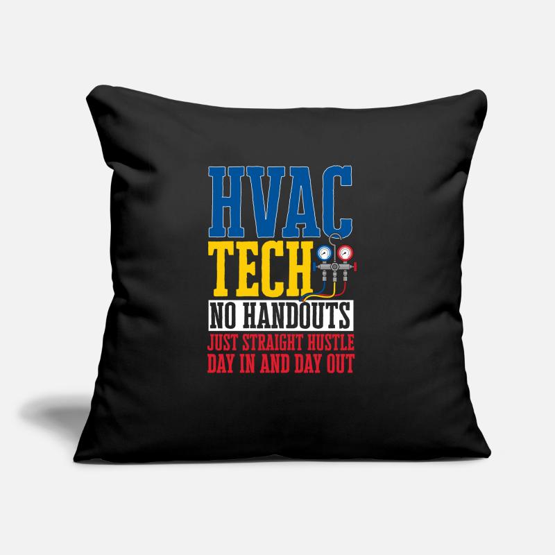 Chauffage, Climatisation, Ventilation, Technicien Coussin et housse de 45 x 45 cm