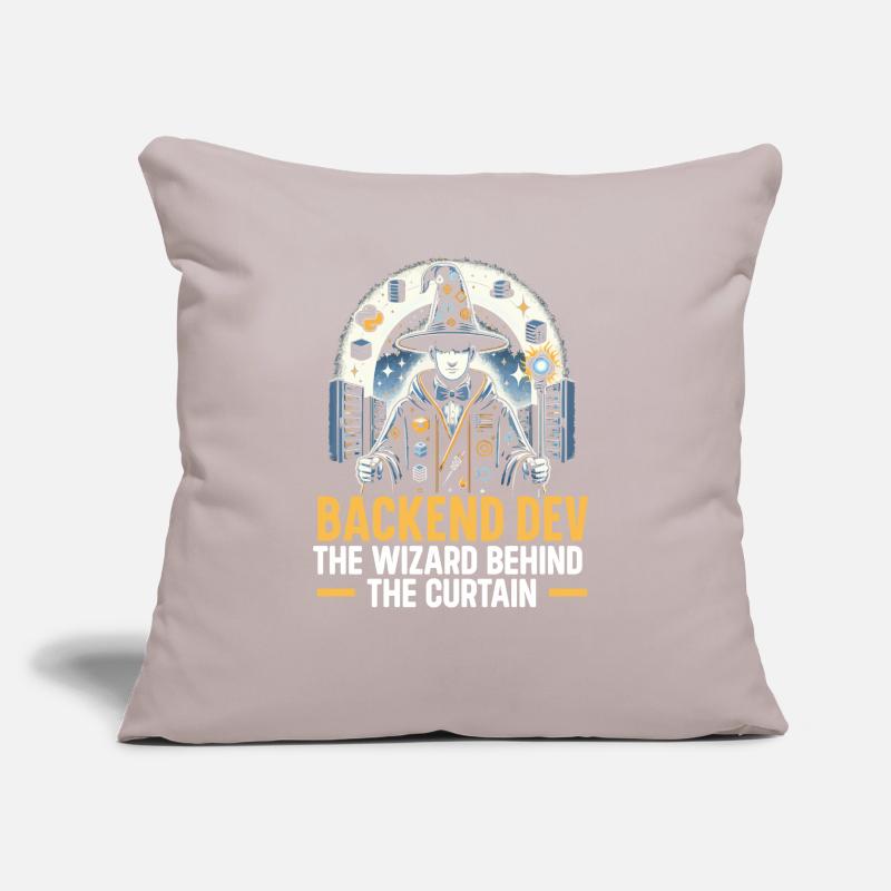Backend Developer Programming Software Programmer Sofa pillow with filling 45cm x 45cm