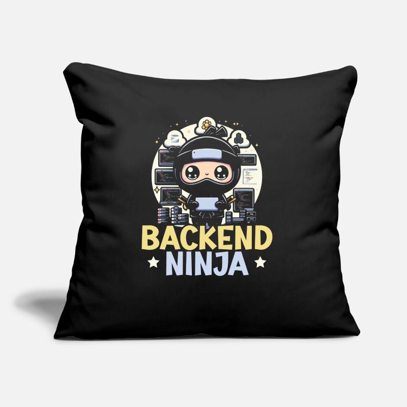 Backend Developer Programming Software Programmer Sofa pillow with filling 45cm x 45cm