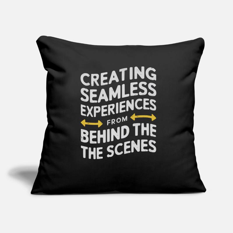Backend Developer Programming Software Programmer Sofa pillow with filling 45cm x 45cm