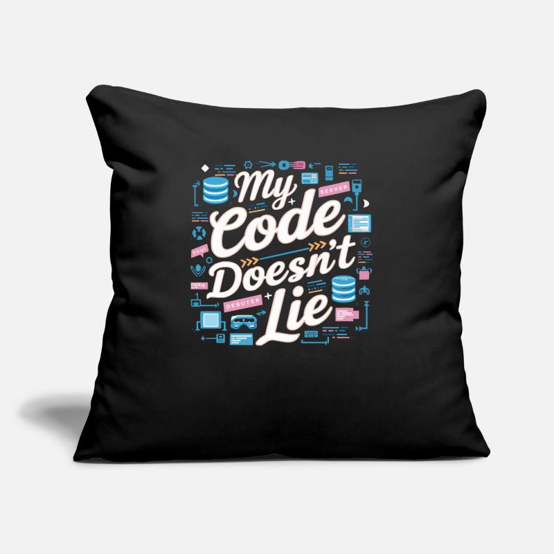 Backend Developer Programming Software Programmer Sofa pillow with filling 45cm x 45cm