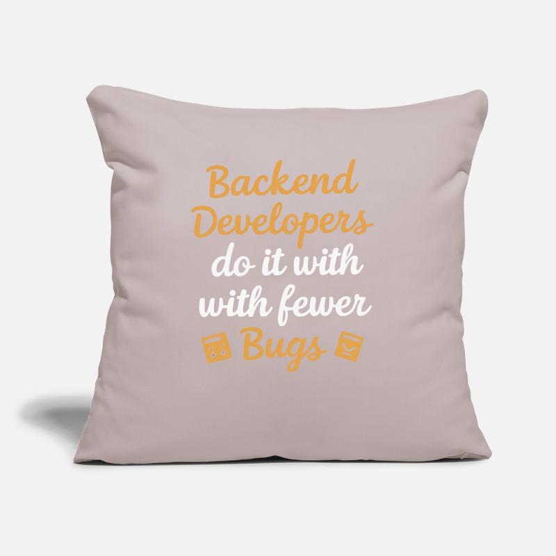 Backend-Entwickler Programmierung Softwareprogrammierer Sofakissen mit Füllung 45 x 45 cm