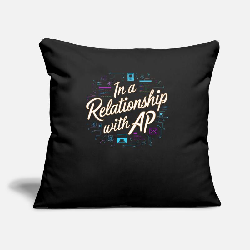 Backend Developer Programming Software Programmer Sofa pillow with filling 45cm x 45cm