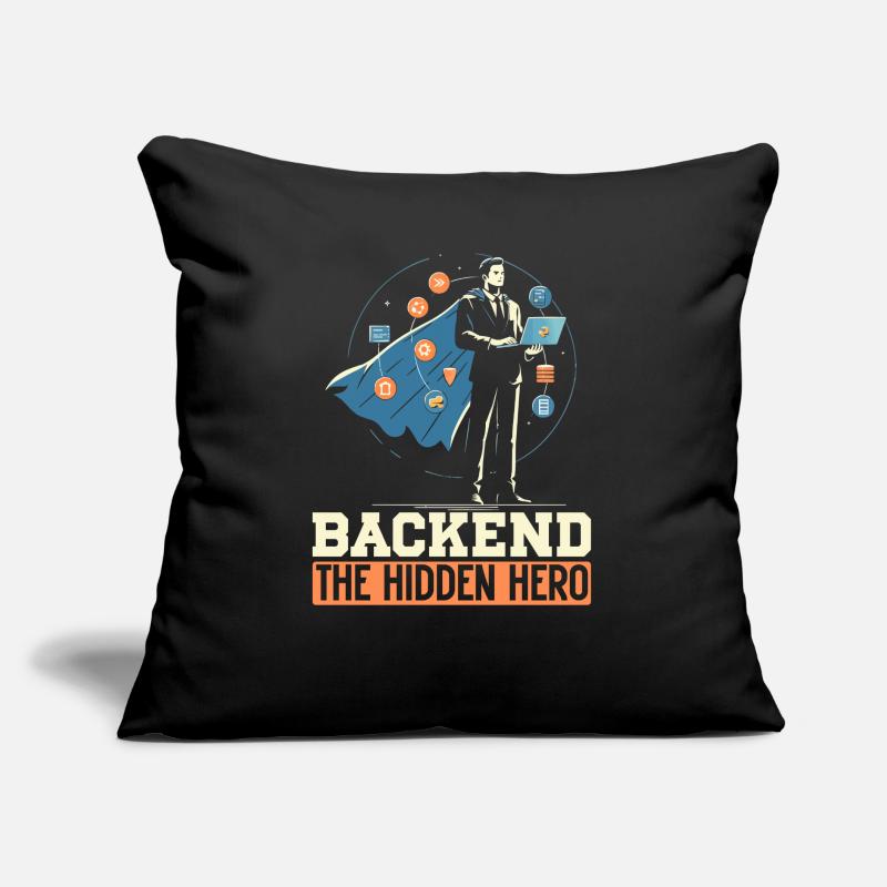 Backend Developer Programming Software Programmer Sofa pillow with filling 45cm x 45cm