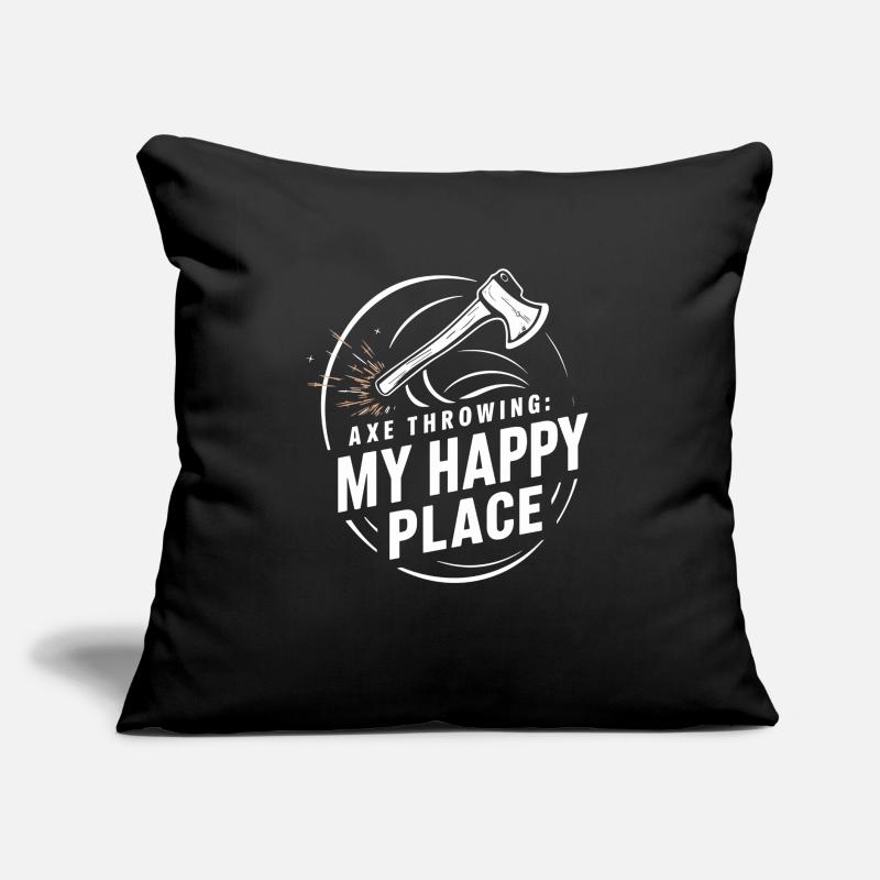 Masters of axe throwing for precise target practice Sofa pillow with filling 45cm x 45cm