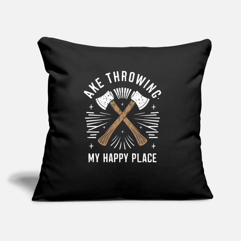 Masters of axe throwing for precise target practice Sofa pillow with filling 45cm x 45cm
