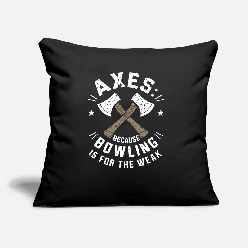 Masters of axe throwing for precise target practice Sofa pillow with filling 45cm x 45cm