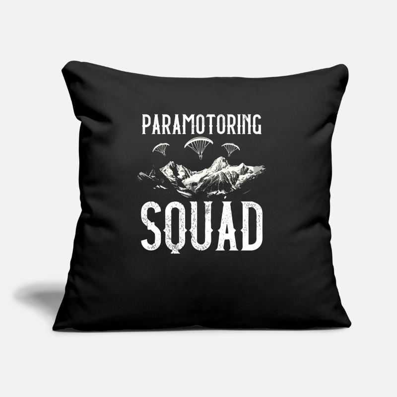 Paramoteur paramoteur Coussin et housse de 45 x 45 cm