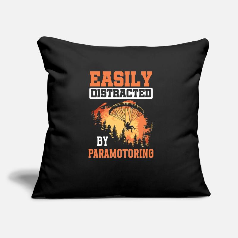 Paramoteur paramoteur Coussin et housse de 45 x 45 cm