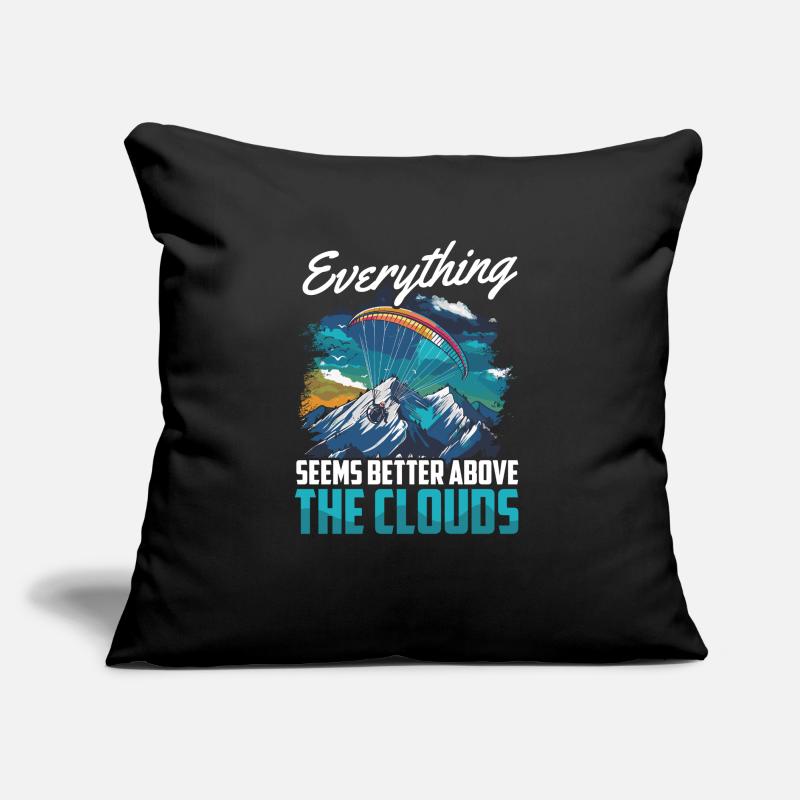 Paramotoring paramotoring Sofa pillow with filling 45cm x 45cm