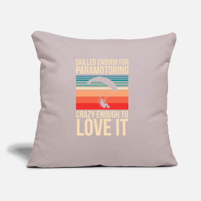 Paramotoring paramotoring Sofa pillow with filling 45cm x 45cm