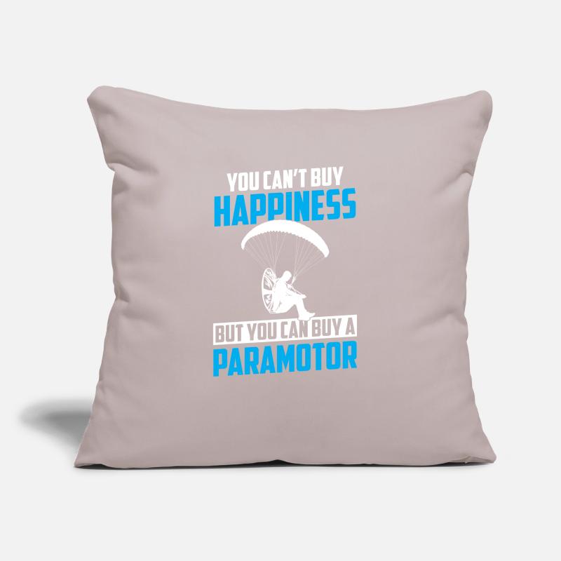 Paramotoring paramotoring Sofa pillow with filling 45cm x 45cm
