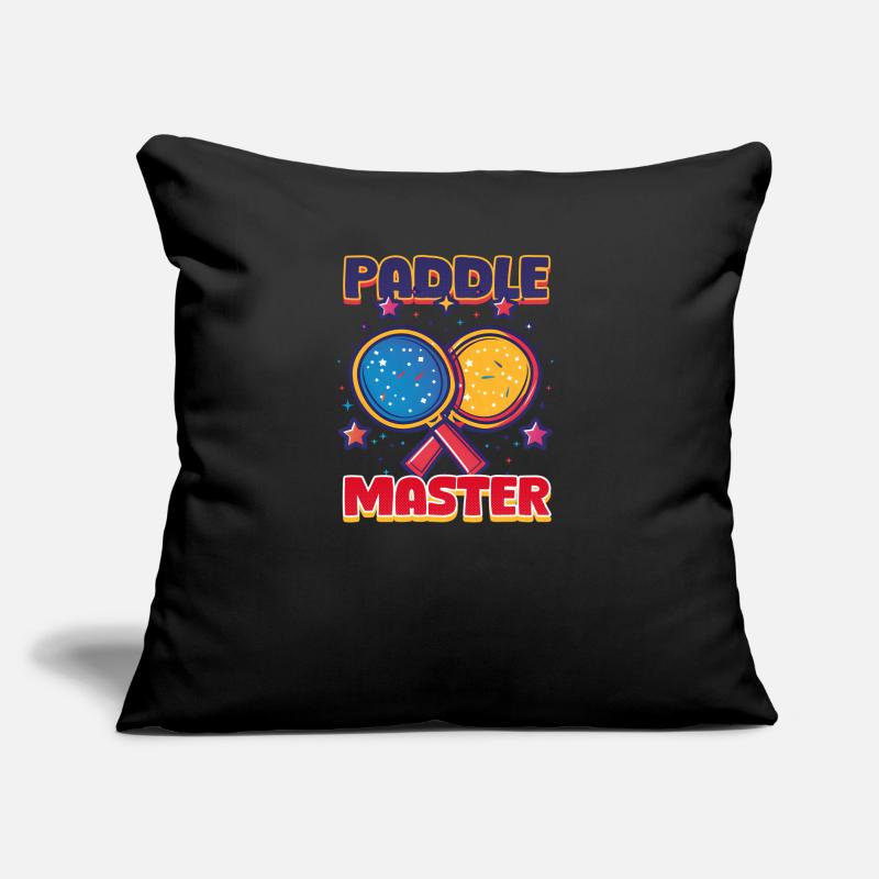 Ping Pong Paddle Master Sofa pillow with filling 45cm x 45cm