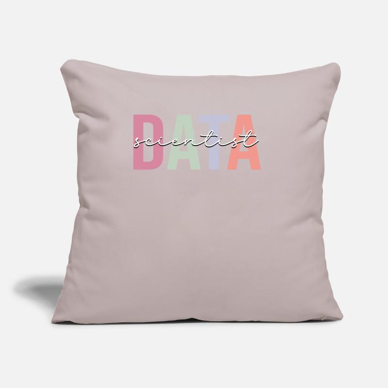 Data Scientist Data Science Analyse de données Coussin et housse de 45 x 45 cm