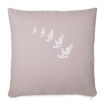 Leichtathletik Leichtathletikspiele - Sofakissen mit Füllung 45 x 45 cm - helles Taupe - Vorne